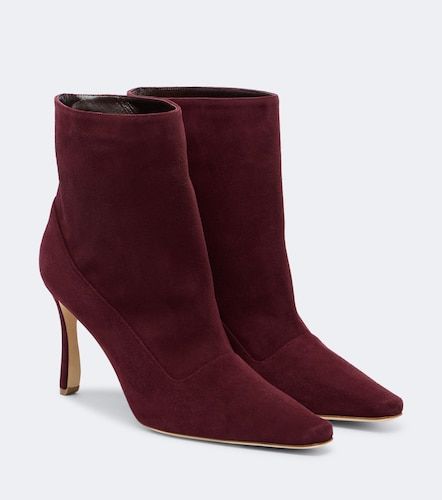 Gostatu suede ankle boots - Manolo Blahnik - Modalova