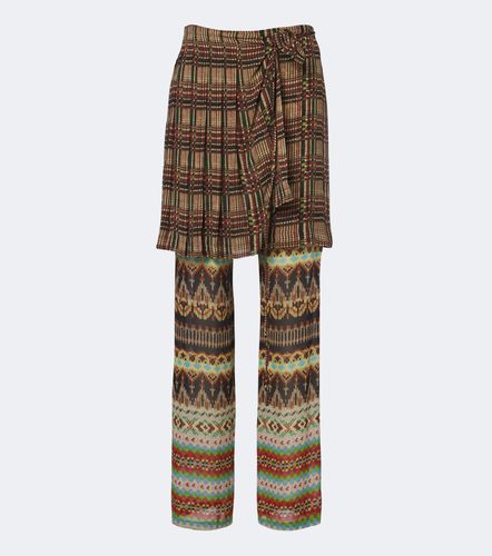 Bedruckte weite Hose - Dries Van Noten - Modalova