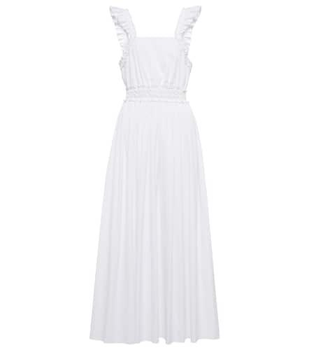 Chloé Vestido midi de algodón plisado - Chloe - Modalova