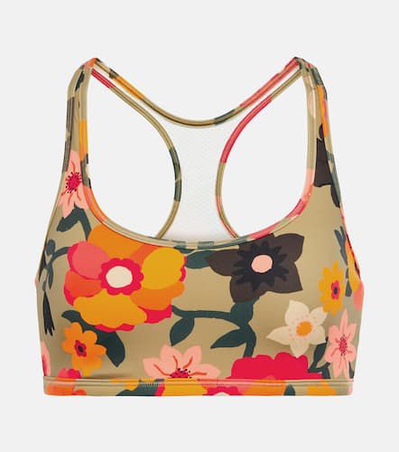 Printed racerback sports bra - Tory Sport - Modalova