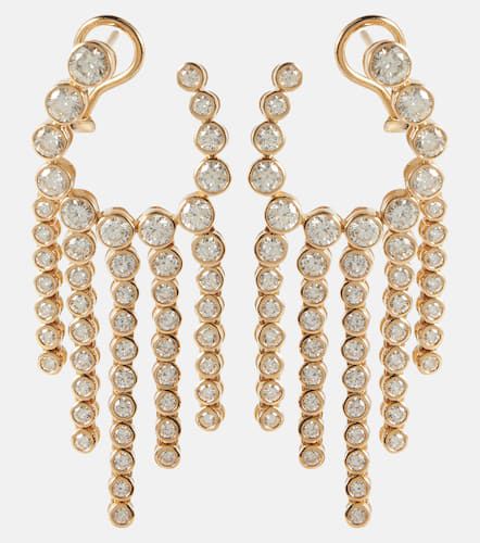MÃ©tÃ©ore earrings with diamonds - Ondyn - Modalova