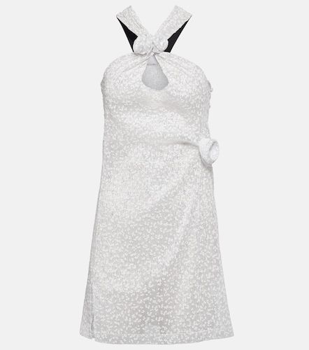 Verziertes Minikleid aus Seide - Coperni - Modalova