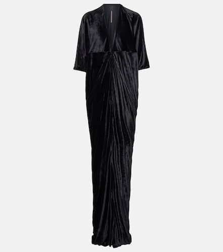 Lilies draped jersey maxi dress - Rick Owens - Modalova