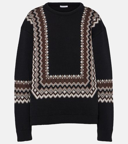 Chloe Wool-blend jacquard sweater - Chloe - Modalova
