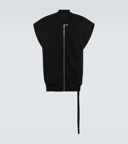 Chaleco oversized de jersey de algodón - Rick Owens - Modalova