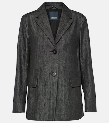 S Max Mara Murano chambray blazer - 'S Max Mara - Modalova