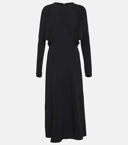 Vestido midi de cady - Victoria Beckham - Modalova