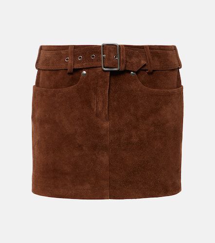 Tom Ford Belted suede miniskirt - Tom Ford - Modalova