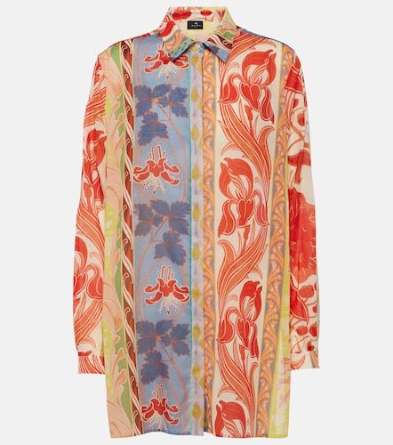 Etro Camicia in cotone con stampa - Etro - Modalova