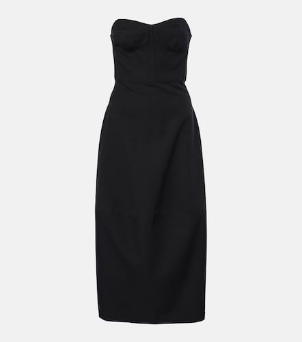 Vestido corsé Jett de algodón y lana - Fforme - Modalova