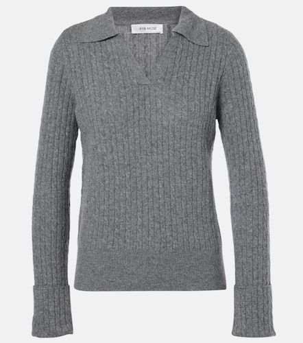 Aya Muse Gaia cashmere polo sweater - Aya Muse - Modalova