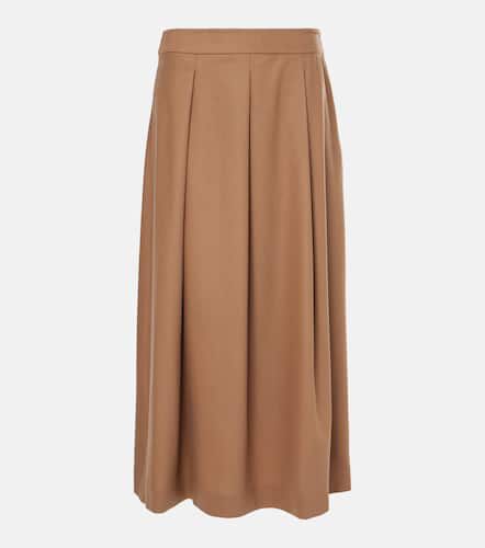 Caterina pleated wool midi skirt - 'S Max Mara - Modalova