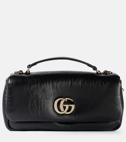 Double G leather crossbody bag - Gucci - Modalova