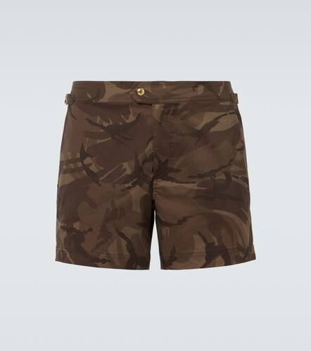 Tom Ford Camouflage swim trunks - Tom Ford - Modalova