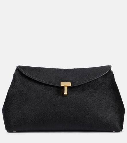 T-Lock Small calf hair tote bag - Toteme - Modalova