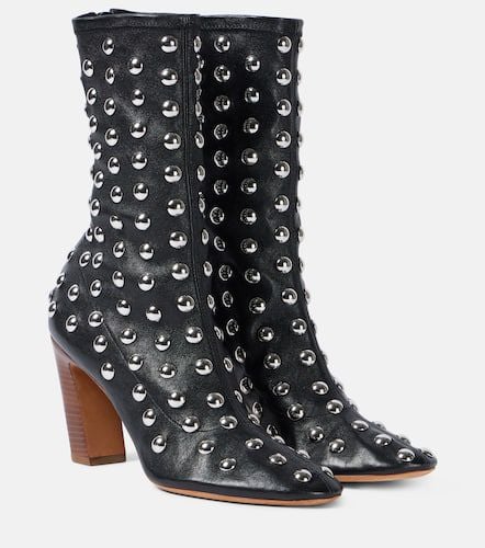 Apollo 85 studded leather ankle boots - Khaite - Modalova