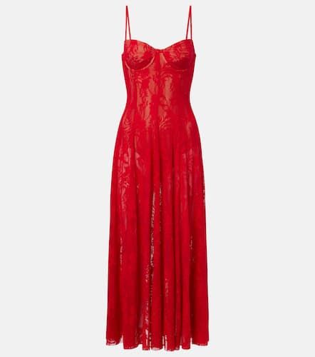 Norma Kamali Lace midi dress - Norma Kamali - Modalova