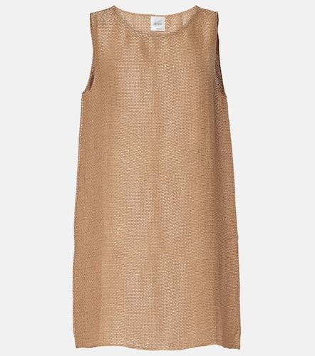 Stella sequined linen-blend minidress - Leset - Modalova