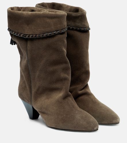 Stiefel Dalby 55 aus Veloursleder - Isabel Marant - Modalova