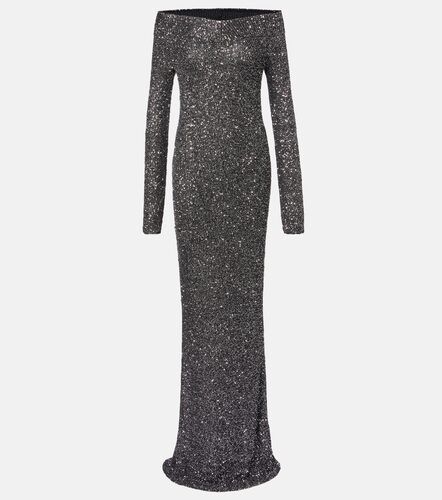 Abito lungo in maglia con paillettes - Stella McCartney - Modalova