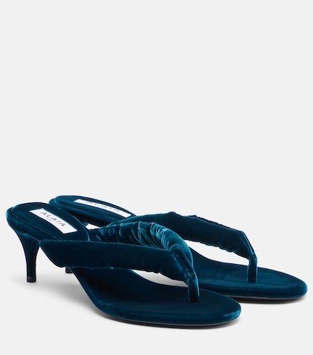Alaïa Sandalen aus Samt - Alaia - Modalova