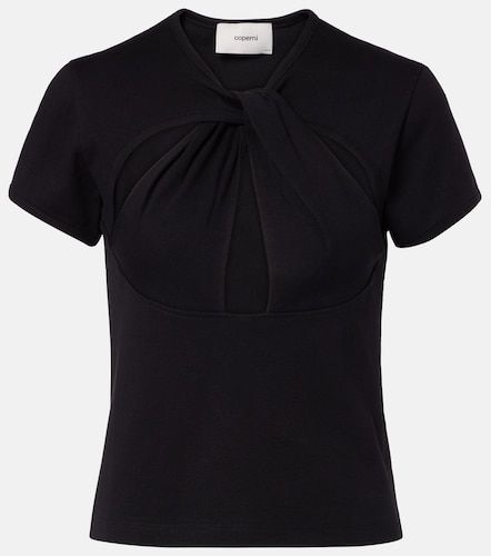 Camiseta de algodón con aberturas - Coperni - Modalova