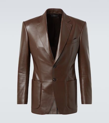 Tom Ford Blazer aus Leder - Tom Ford - Modalova