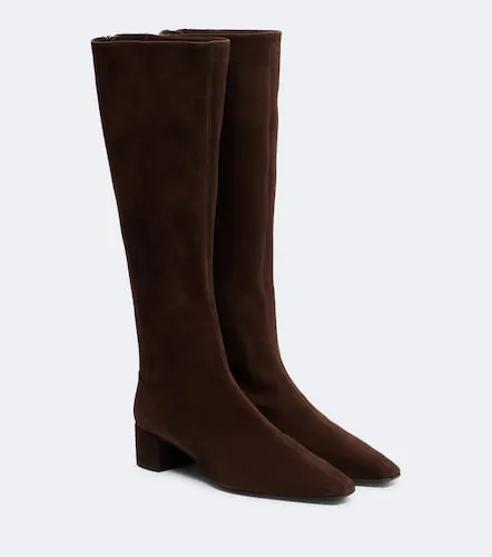 Saint Honore 35 suede knee-high boots - Aquazzura - Modalova