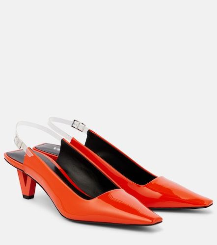 Versace Pumps slingback in pelle - Versace - Modalova