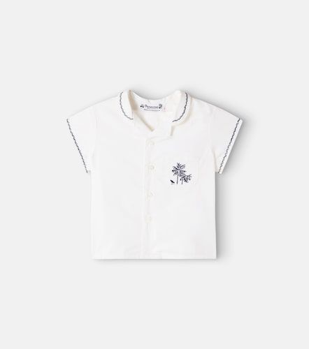 Bebé - camisa Lennard de algodón bordada - Bonpoint - Modalova