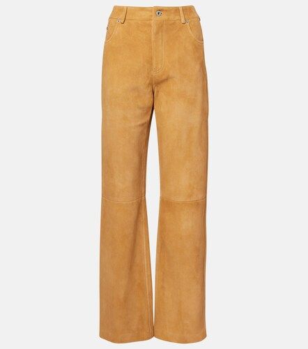 Loewe Pantaloni in suede - Loewe - Modalova