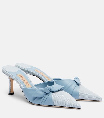 Mules Livi in canvas e pelle - Jimmy Choo - Modalova