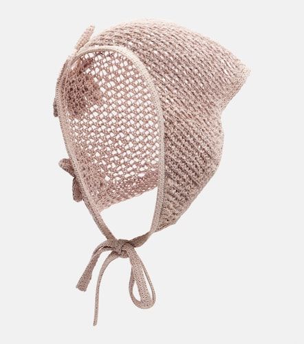 Sciarpa crochet con applicazioni floreali - Bananhot - Modalova