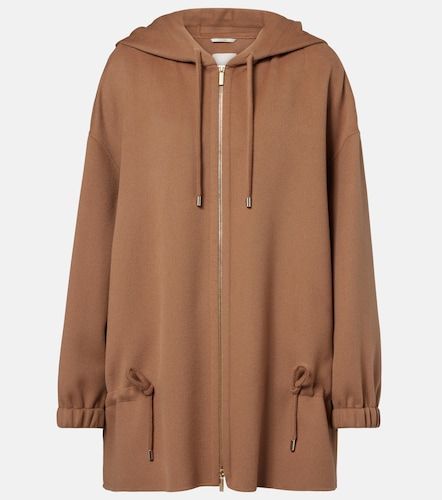 Hooded virgin wool jacket - 'S Max Mara - Modalova