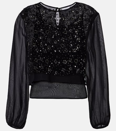 Velvet Top Marlowe con paillettes - Velvet - Modalova