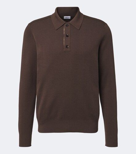 Polopullover Check aus Wolle - Burberry - Modalova