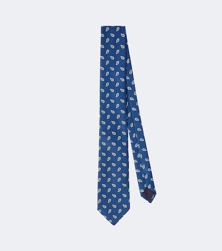Charvet Paisley silk twill tie - Charvet - Modalova