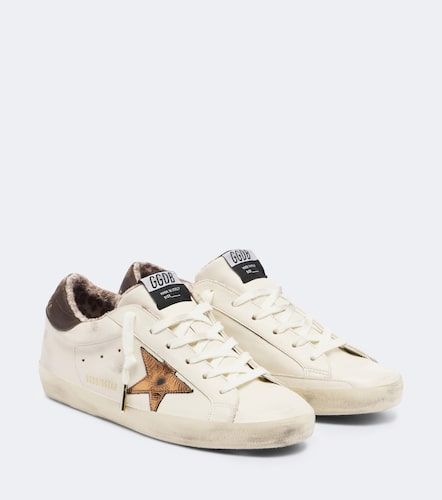 Super-Star leather sneakers - Golden Goose - Modalova