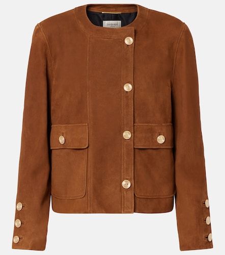 Saint Laurent Giacca in suede - Saint Laurent - Modalova