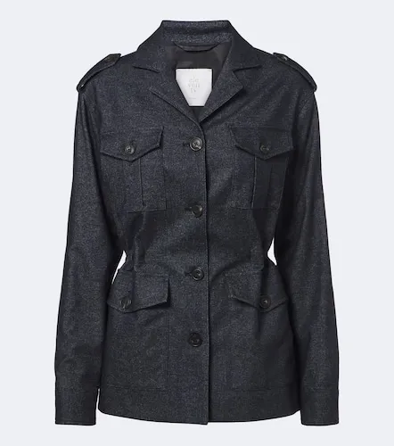 Chaqueta de lana, algodón y cachemir - Eleventy - Modalova