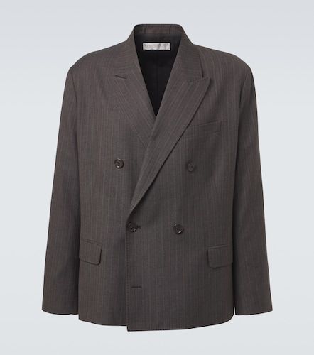 Blazer Halt in lana e cotone a righe - Our Legacy - Modalova
