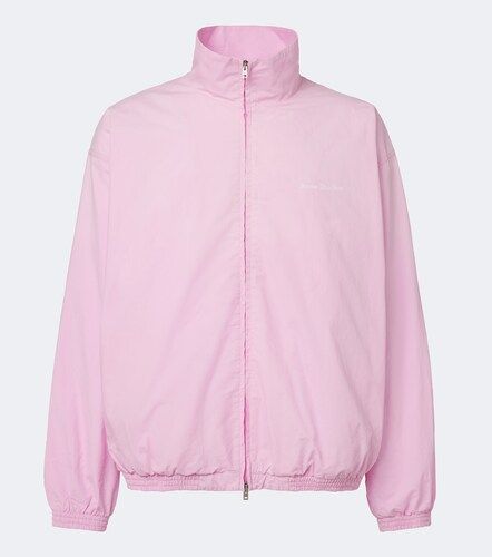 Logo cotton poplin jacket - Acne Studios - Modalova