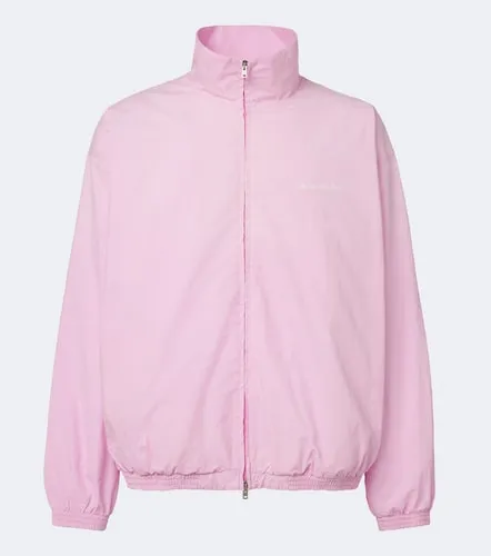 Logo cotton poplin jacket - Acne Studios - Modalova