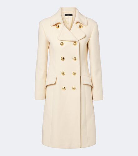 Double-breasted wool-blend coat - Gucci - Modalova