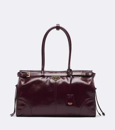 Bonnie Large leather shoulder bag - Prada - Modalova