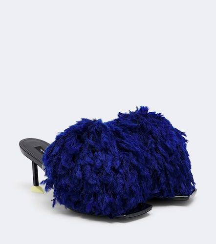 Pantoletten Pompom aus Lackleder - Givenchy - Modalova