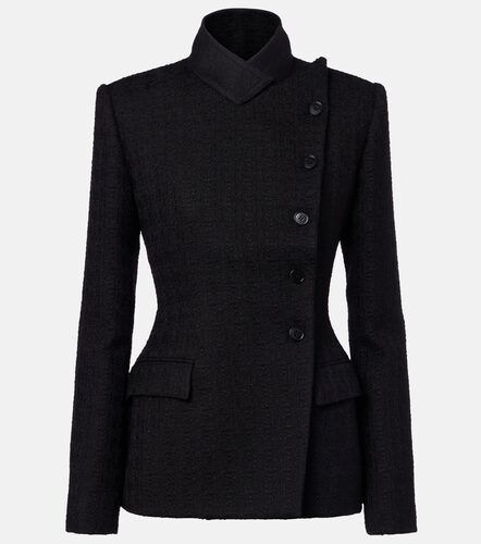 Chaqueta de tweed de lana y mohair - McQueen - Modalova