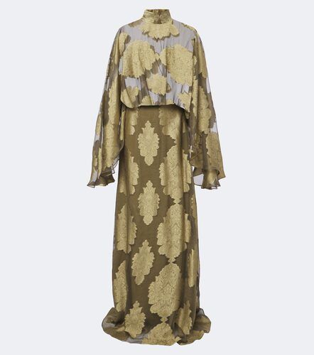 Chimera jacquard silk chiffon gown - Taller Marmo - Modalova