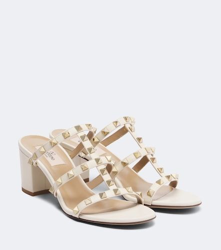 Rockstud Spike leather sandals - Valentino Garavani - Modalova