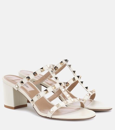 Sandali Rockstud in pelle - Valentino Garavani - Modalova